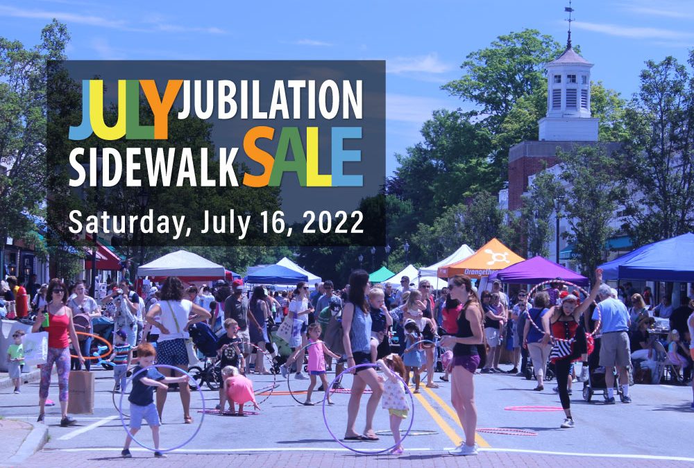 July Jubilation Sidewalk Sale 2022