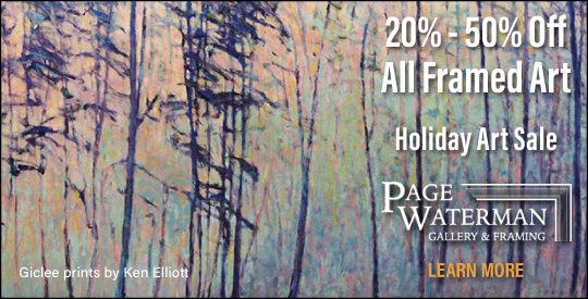 Holiday Art Sale at Page Waterman Gallery