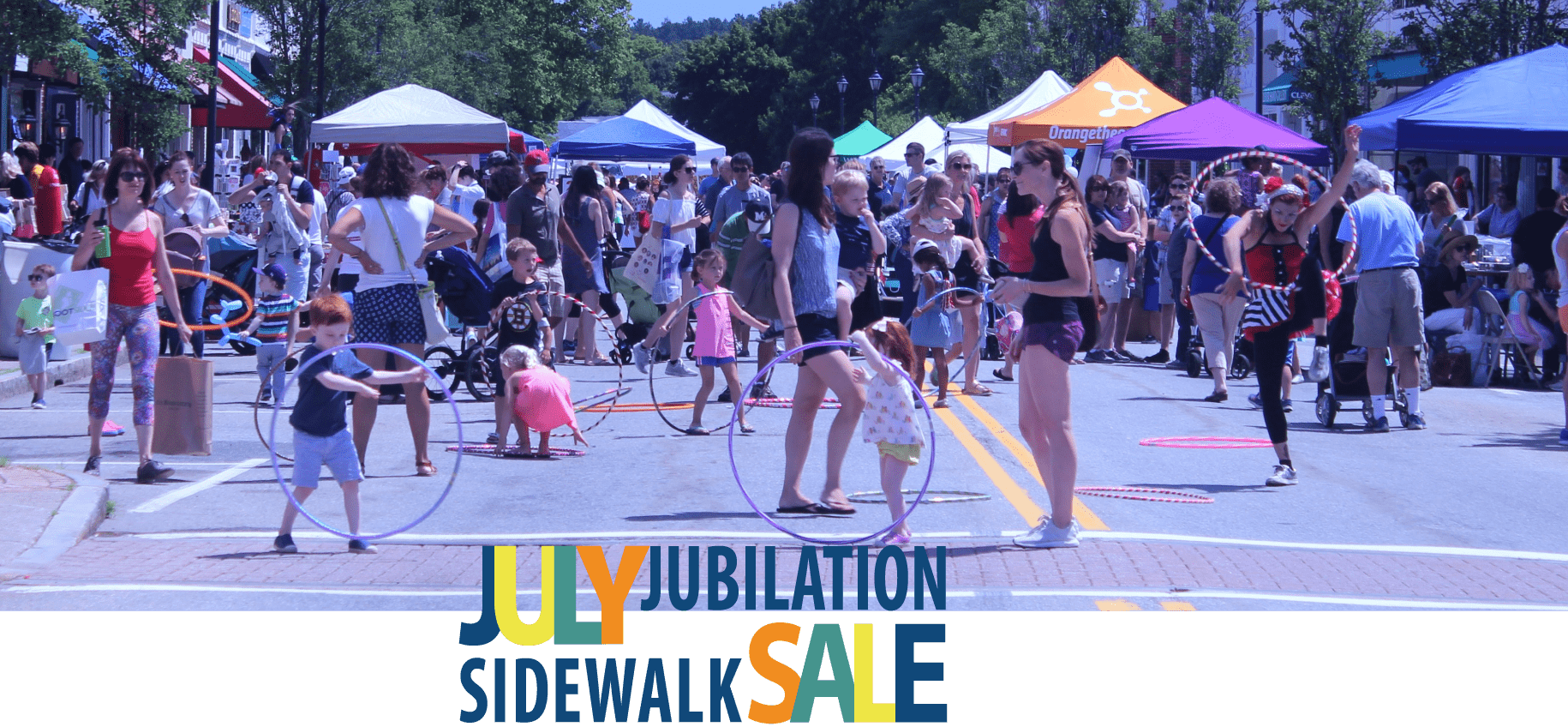 2025 July Jubilation Sidewalk Sale in Wellesley Square